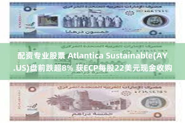 配资专业股票 Atlantica Sustainable(AY.US)盘前跌超8% 获ECP每股22美元现金收购