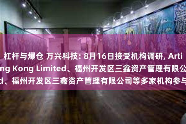 杠杆与爆仓 万兴科技: 8月16日接受机构调研, Artisan Partners Hong Kong Limited、福州开发区三鑫资产管理有限公司等多家机构参与