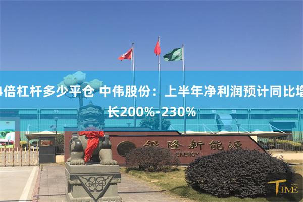 4倍杠杆多少平仓 中伟股份：上半年净利润预计同比增长200%-230%