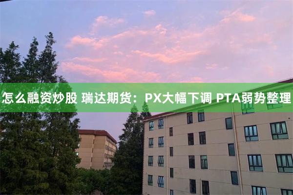 怎么融资炒股 瑞达期货：PX大幅下调 PTA弱势整理